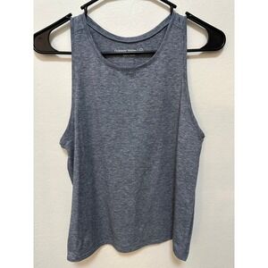 Outdoor Voices Doing Things Tank Top Women's XS Heather Gray Athletic Racerback